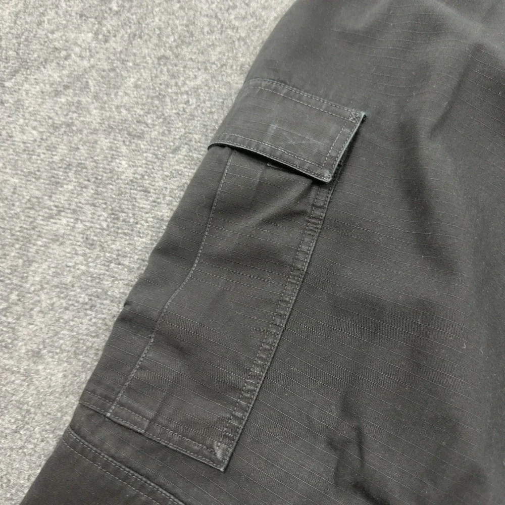 5 11 Tactical Pants Mens 42x33 Black Ripstop Cargo Multi-Pocket Gorpcore Utility